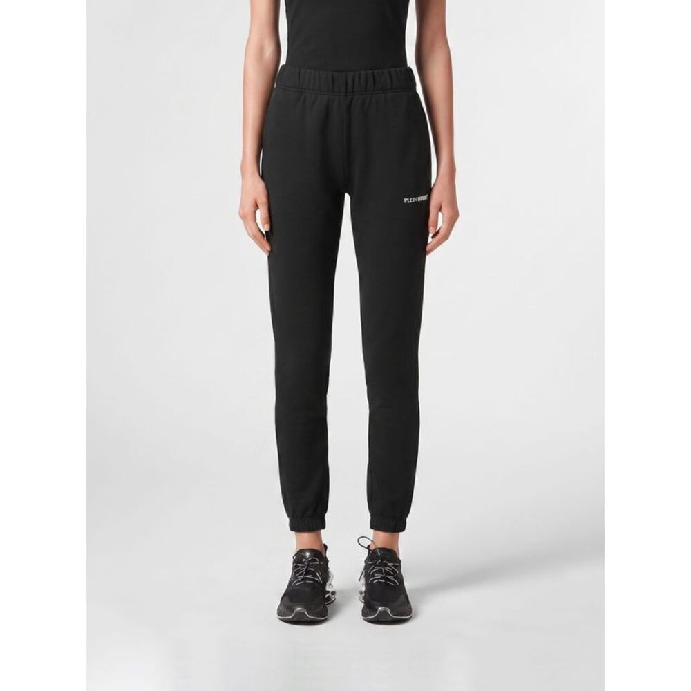 Plein Sport Slim Fit Jersey Jogging Trousers With Elasticated Waist